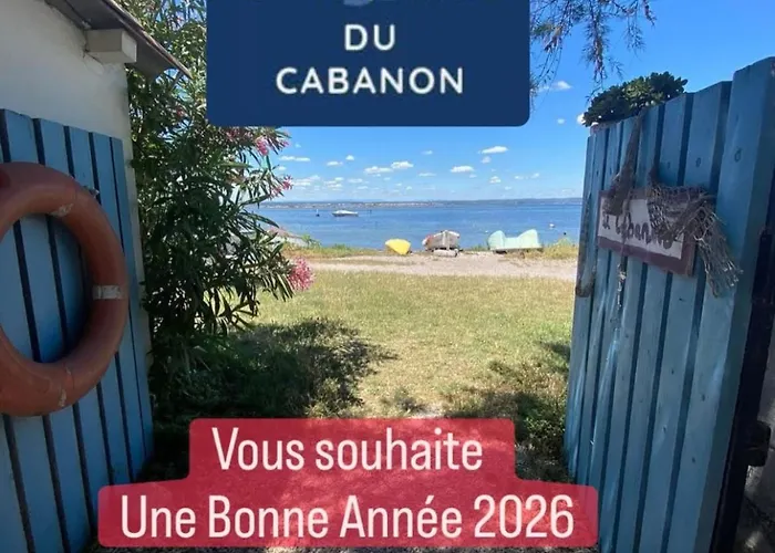 Hôtel 4 étoiles: Cabanon de pêcheur en bord de lagune