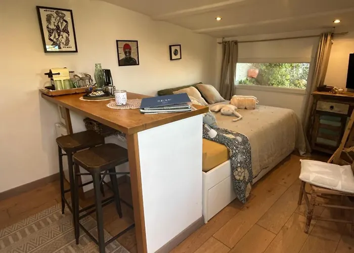 Hôtel 4 étoiles: Cabanon de pêcheur en bord de lagune